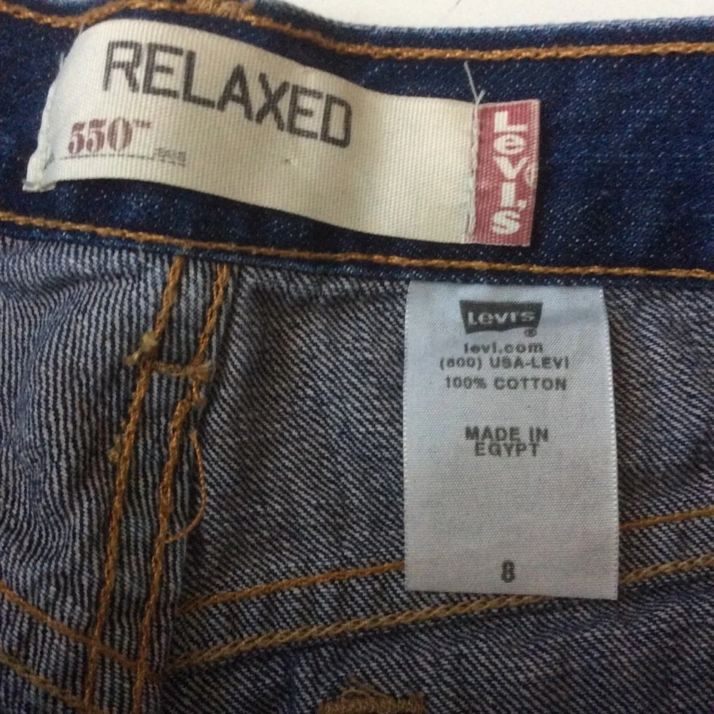 Levi’s 550 Relaxed Fit Jean Shorts Size 8 - Picture 5 of 12